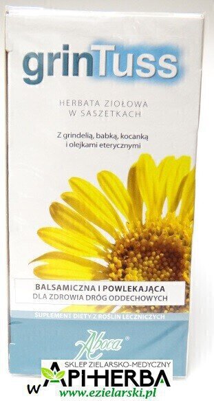 GRINTUSS Herbatka 20 torebek. - Aboca (1)