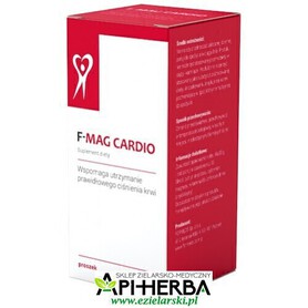 F-MAG CARDIO zawiera magnez (cytrynian) oraz witaminę B6. 30 porcji. ForMeds