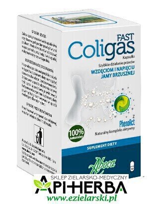 Coligas Fast 30 kapsułek. Aboca (1)