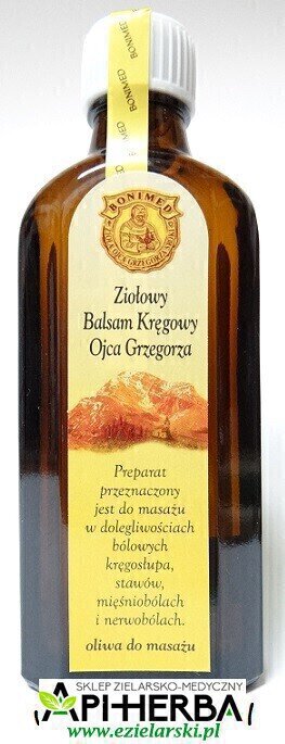 Ziołowy Balsam Kręgowy Ojca Grzegorza 100g. - Bonimed (1)