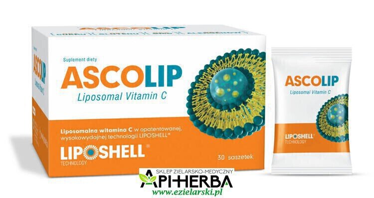 Ascolip  - liposomalna witamina C 1000mg 30 saszetek. (1)