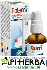 Golamir 2Act Spray 30ml z atomizerem. ABOCA