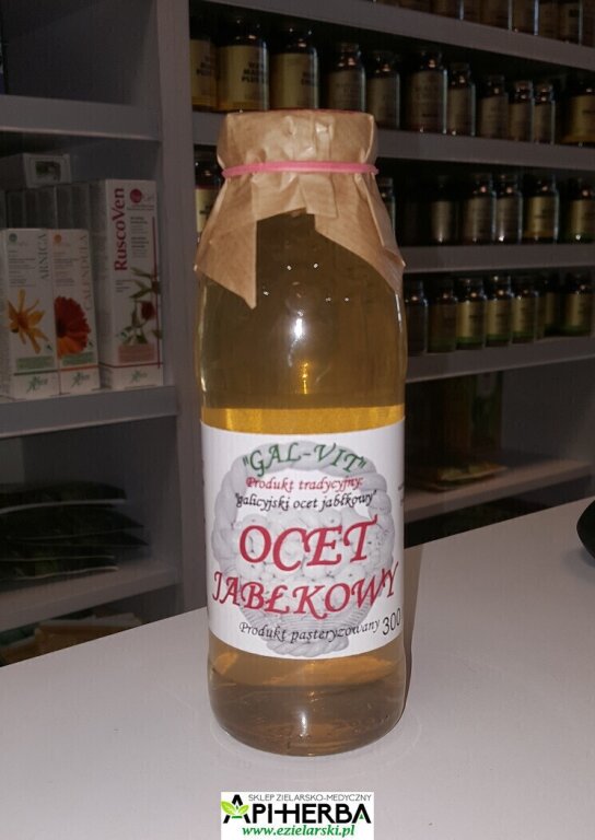 Ocet Jabłkowy 3%, 300ml. Gal-Vit Gospodarstwo Ekologiczne (1)