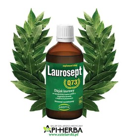 Olejek z liści laurowych i kurkumy – Laurosept Q73 – 100 ml