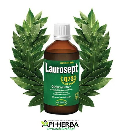 Olejek z liści laurowych i kurkumy – Laurosept Q73 – 100 ml (1)