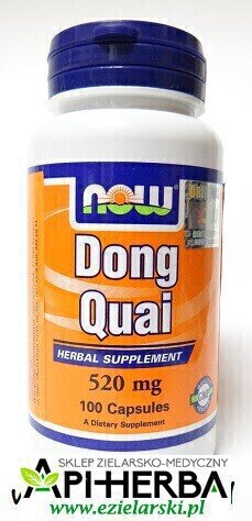 Dong Quai 520 mg, 100 kaps. NOW Foods (1)