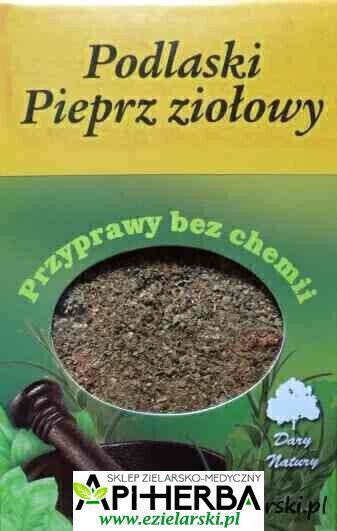 PODLASKI PIEPRZ ZIOŁOWY 60g - Dary Natury (1)