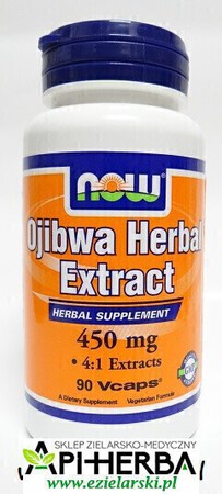 Ojibwa Herbal Extract 450 mg, 90 kaps. NOW Foods (1)