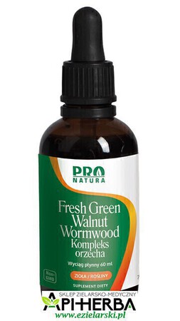 Fresh Green Walut Wormwood kompleks orzecha , 60 ml, NOW Foods (1)