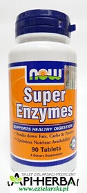 Super Enzymes 90 kaps. NOW Foods