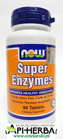 Super Enzymes 90 kaps. NOW Foods (1)