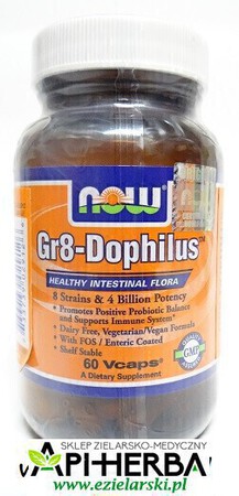 Gr8-Dophilus 60 kaps. NOW Foods (1)