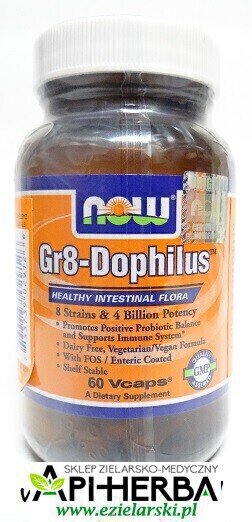 Gr8-Dophilus 60 kaps. NOW Foods (1)