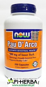 Pau D' Arco 500 mg, 250 kaps. NOW Foods