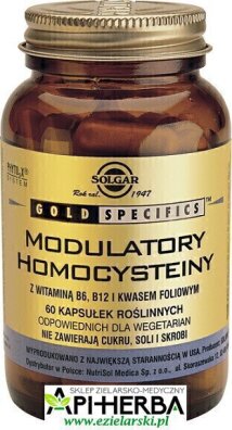 MODULATORY HOMOCYSTEINY 60 kaps. Solgar