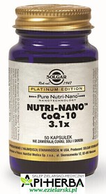 NUTRI-NANO CoQ-10 3.1x, 50 kaps. Solgar