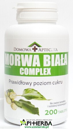 Morwa Biała Complex 200 tabletek (1)