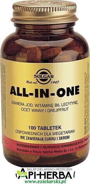 All-In-One 100 tabl. Solgar (1)