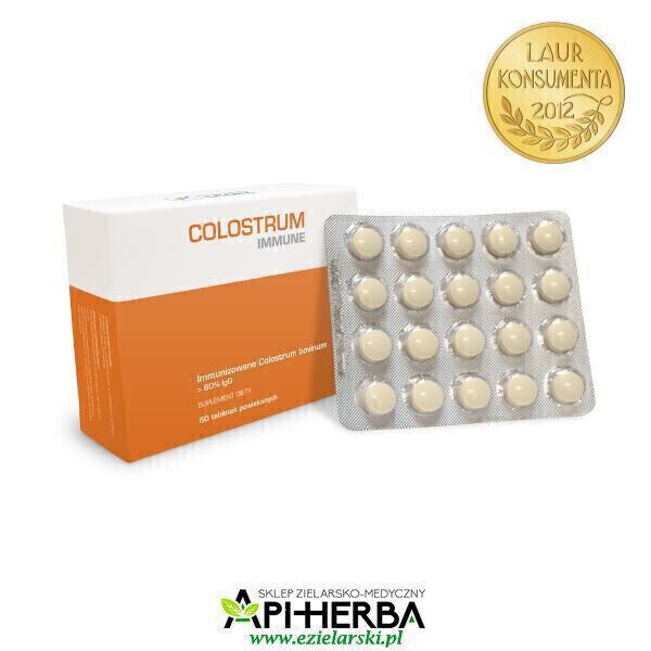 Colostrum Immune - Colostrum bovinum w tabletkach 60 tabl. (1)
