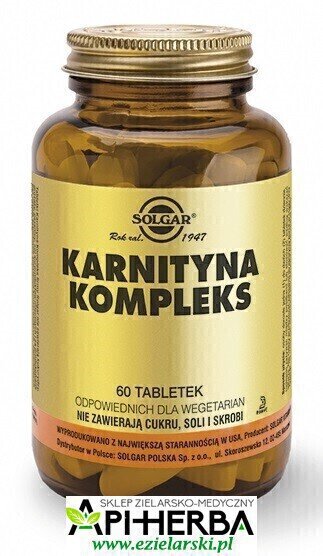 Karnityna kompleks 60 tabl. Solgar (1)