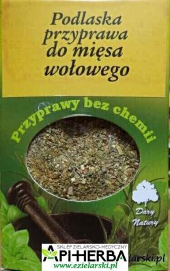PODLASKA PRZYPRAWA DO MIĘSA WOŁOWEGO 50g - Dary Natury