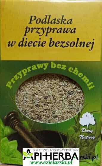 PODLASKA PRZYPRAWA W DIECIE BEZSOLNEJ 50g - Dary Natury (1)