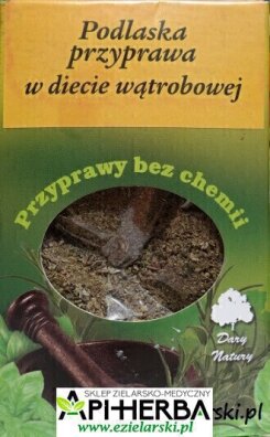 PODLASKA PRZYPRAWA W DIECIE WĄTROBOWEJ 40g - Dary Natury
