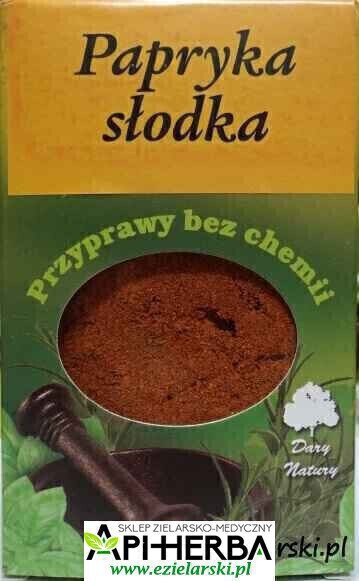 PAPRYKA SŁODKA 60g - Dary Natury (1)