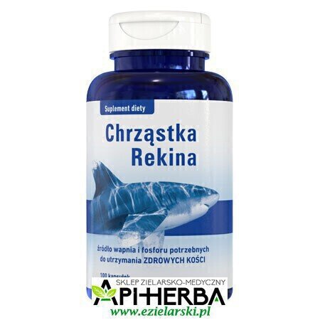 Chrząstka rekina 100 kapsułek. A-Z Medica (1)