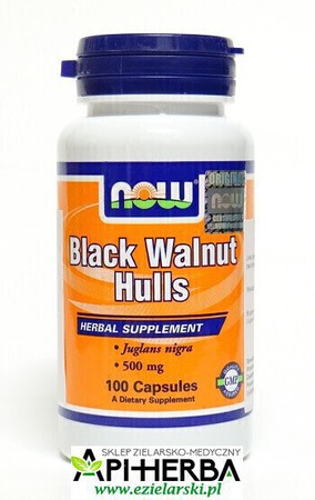 Black Walnut Hulls (Czarny orzech) 100 kaps. Now Foods (1)