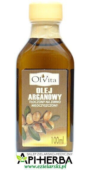 Olej ARGANOWY tłoczony na zimno nieoczyszczony 100 ml. (1)