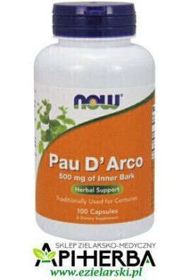 Pau D'Arco 500 mg, 100kaps. NOW Foods