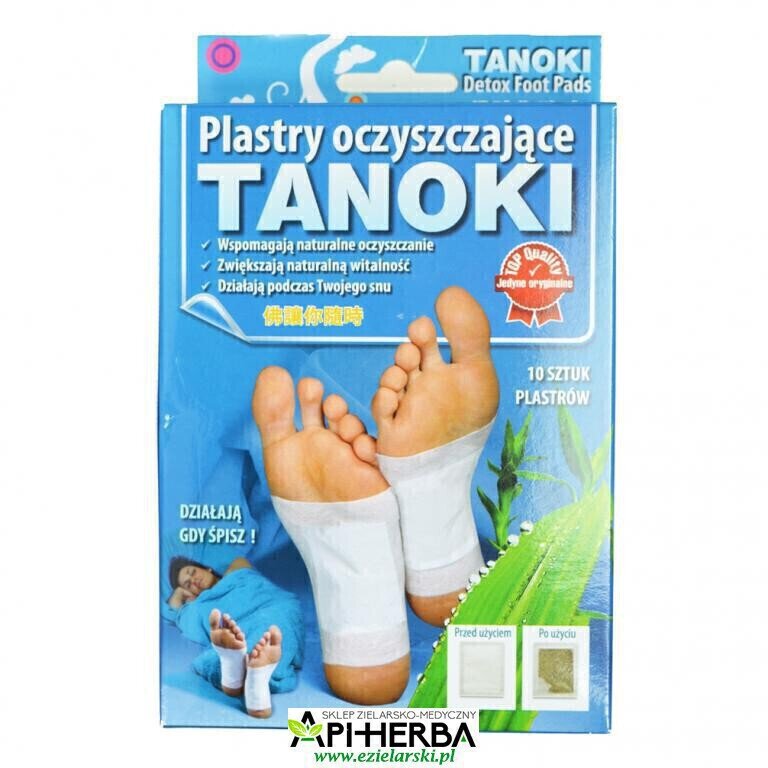 Plastry TANOKI  - plastry oczyszczające 10 szt. (1)