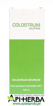 Colostrum Alpha - płynne Colostrum bovinum 125 ml. (1)