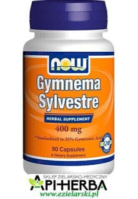Gymnema Sylvestre 400 mg. 90 kaps. Now Foods