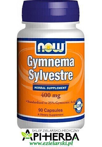 Gymnema Sylvestre 400 mg. 90 kaps. Now Foods (1)