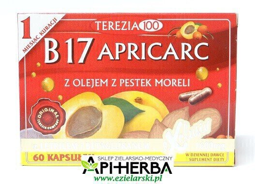 Witamina B17 Apricarc 60 kapsułek (1)