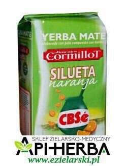 Yerba Mate CBSe Silueta Naranja 500g Pomarańczowa (1)