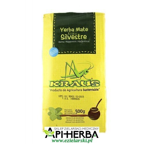 Yerba Mate Kraus Silvestre 500g (1)