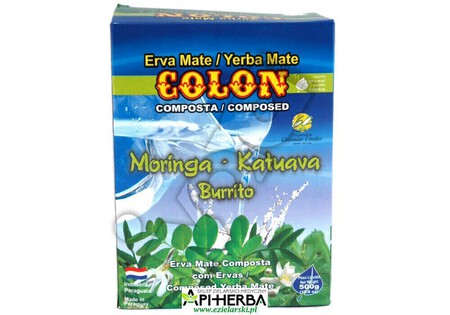 Yerba Mate COLON Moringa Katuava Burrito 500g (1)