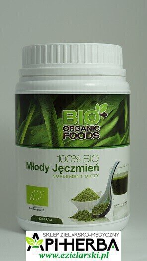 Młody jęczmień 270g, Bio Organic Foods (1)