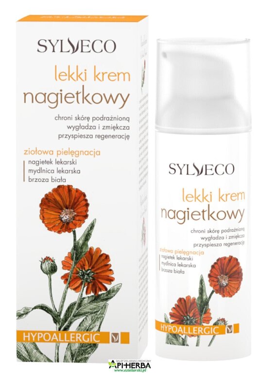 Lekki krem nagietkowy 50 ml. - Sylveco (1)