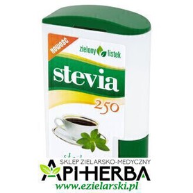 Stevia Zielony Listek słodzik naturalny 13,8 g (250 tabletek)