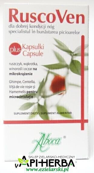 RUSCOVEN Plus 50 kaps. - Aboca (1)